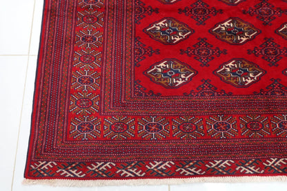 208 x 296 cm | Bokhara Tribal Hand Knotted Carpet