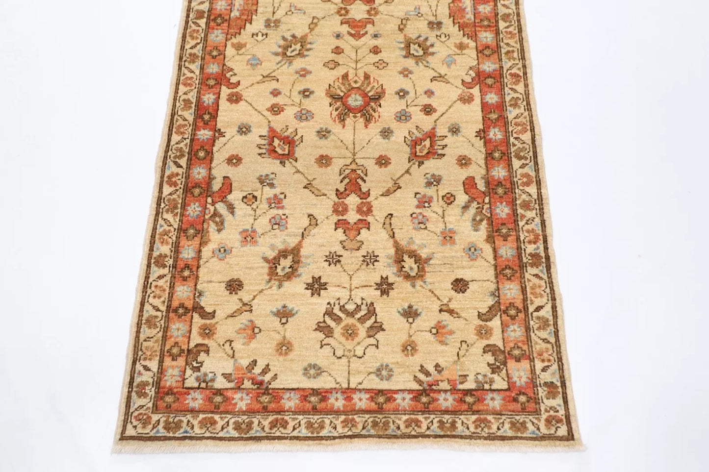 86 x 288 cm | Bokhara Afghan Tribal Hand Knotted Wool Runner
