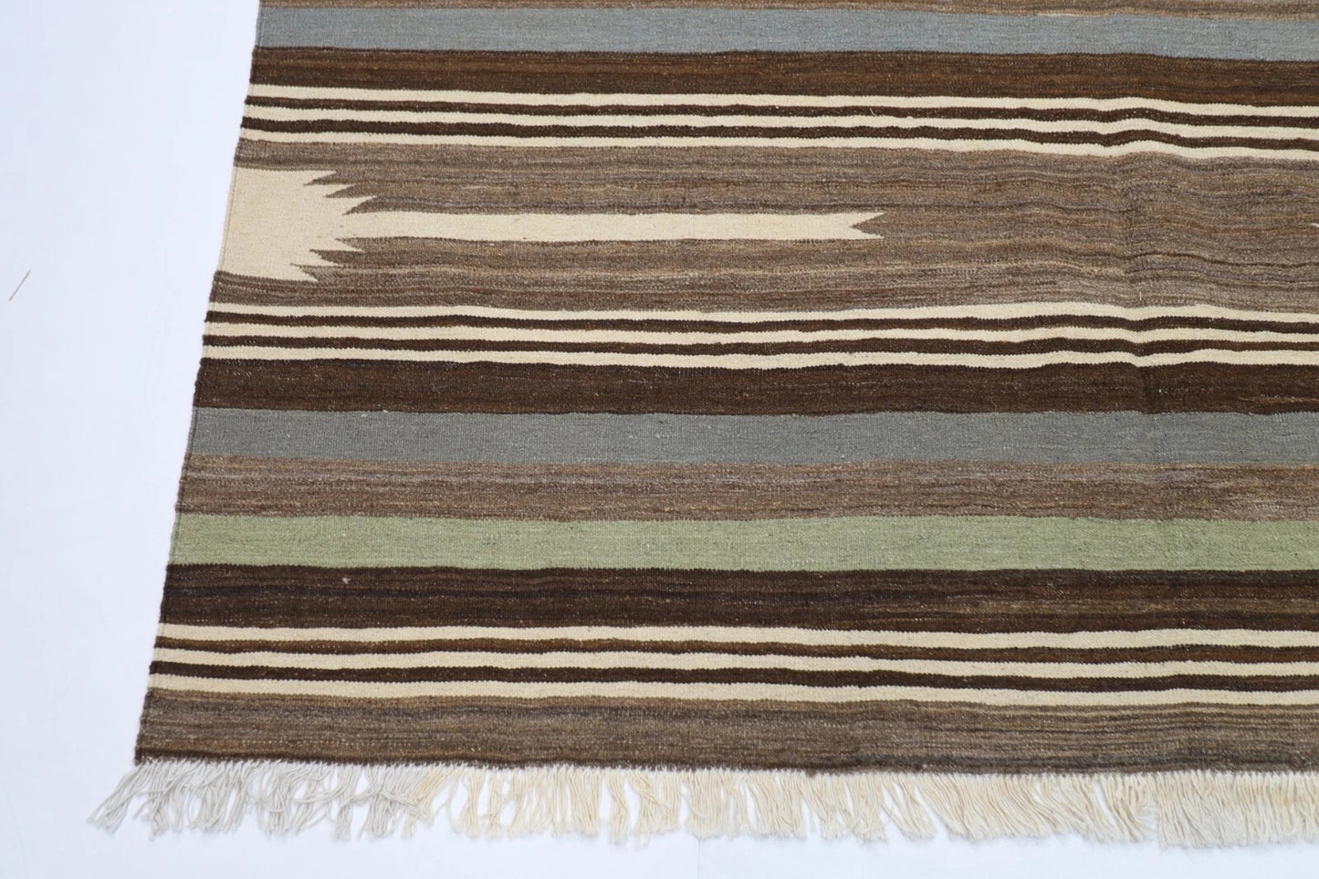 204 x 290 cm | Flat Weaved Afghan Tribal Hand Knotted Kilim