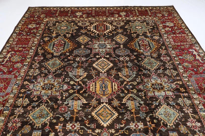 248 x 330 cm | Waziri Afghan Tribal Hand Knotted Carpet