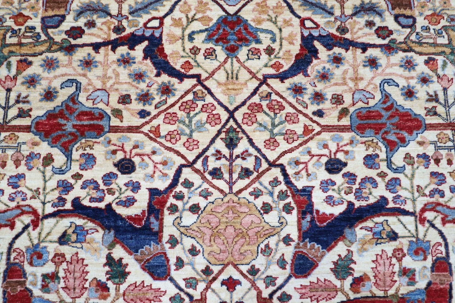 200 x 296 cm | Bidjar Afghan Tribal Hand Knotted Carpet