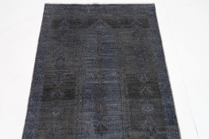 80 x 274 cm | Grey Afghan Tribal Hand Knotted Wool Runner