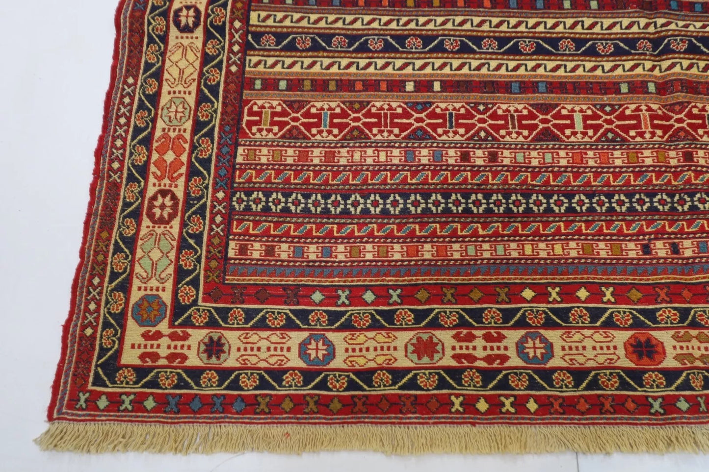 192 x 298 cm | Flat Weaved Kilim Tribal Hand Knotted Carpet