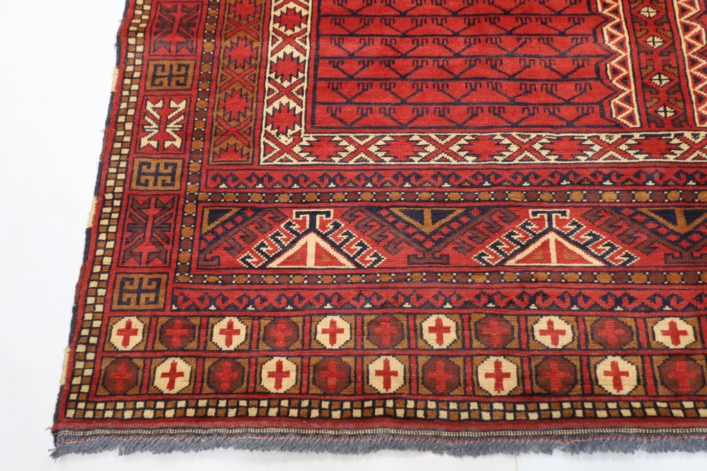 204 x 294 cm | Maranoce Afghan Tribal Hand Knotted Carpet