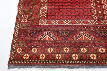 204 x 294 cm | Maranoce Afghan Tribal Hand Knotted Carpet