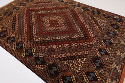 200 x 297 cm | Kabuli Silk Afghan Tribal Hand Knotted Carpet