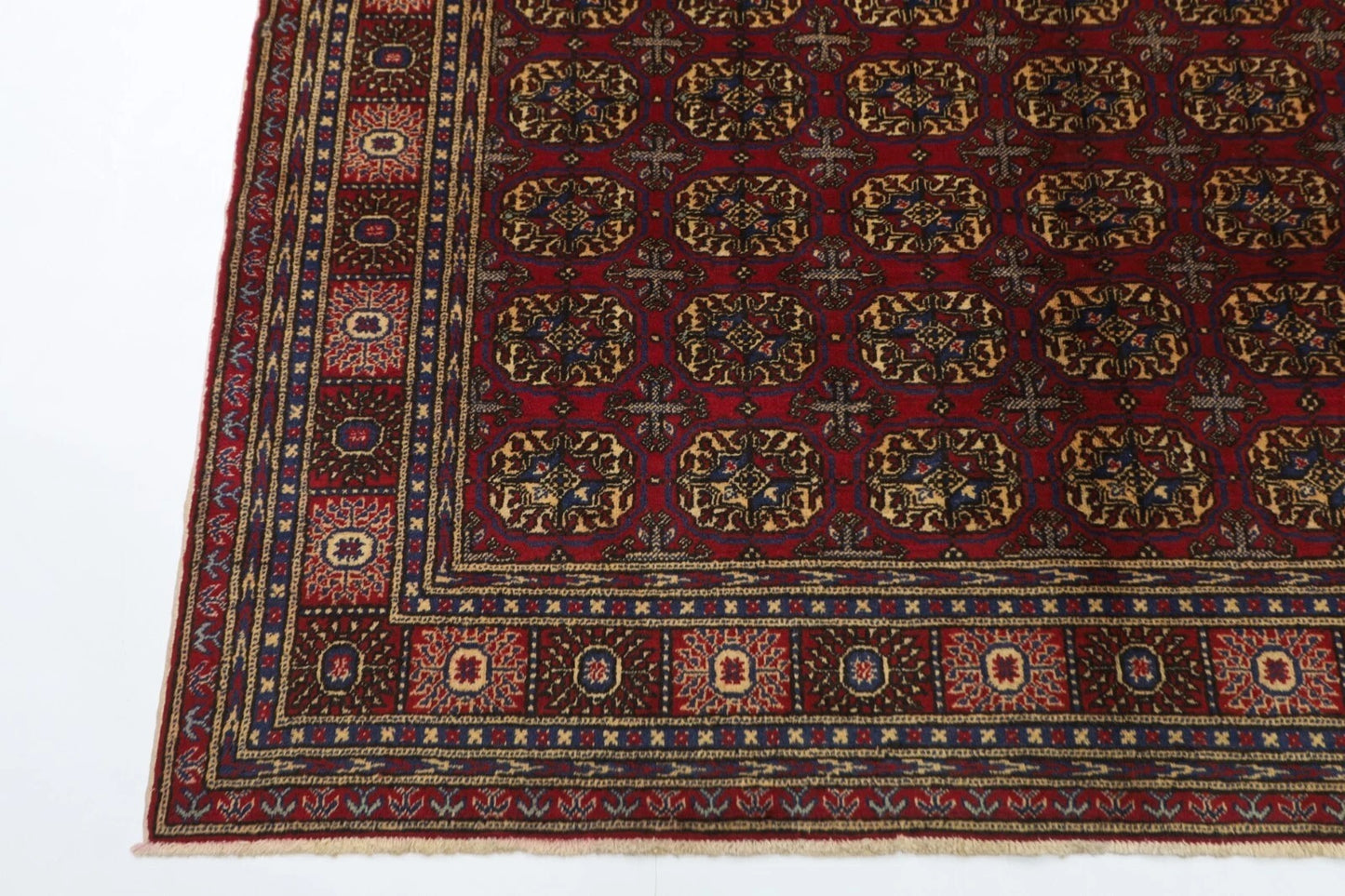 201 x 285 cm | Bokhara Tribal Hand Knotted Carpet