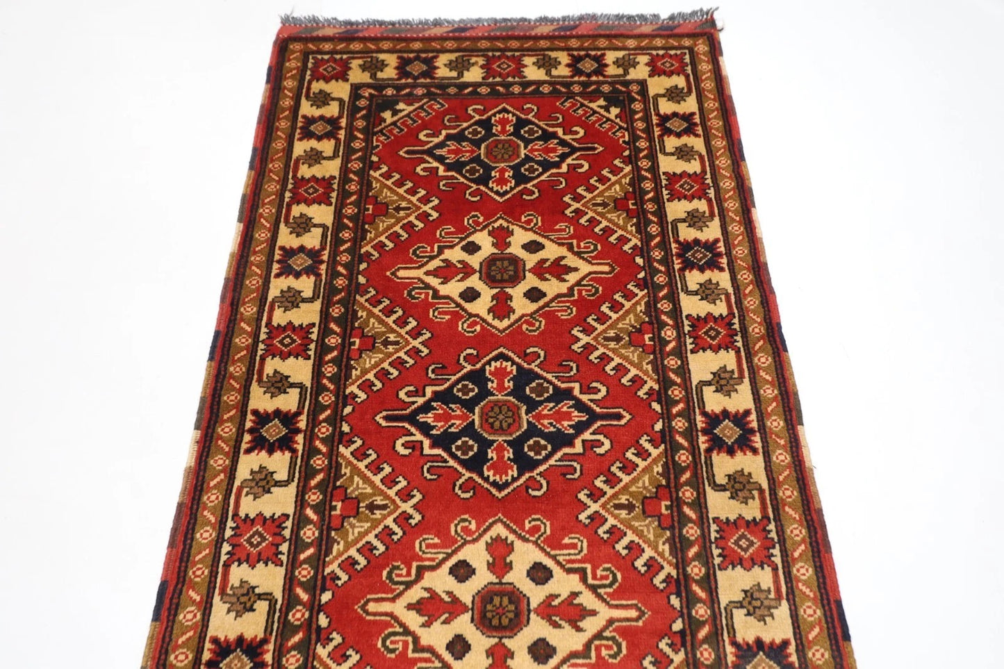 83 x 316 cm | Maranoce Afghan Tribal Hand Knotted Wool Runner