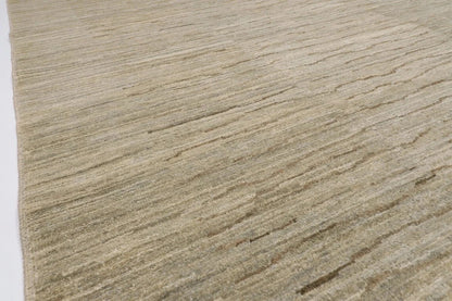 185 x 268 cm | Gabbeh Beige Afghan Tribal Hand Knotted Veg Dye Wool Carpet