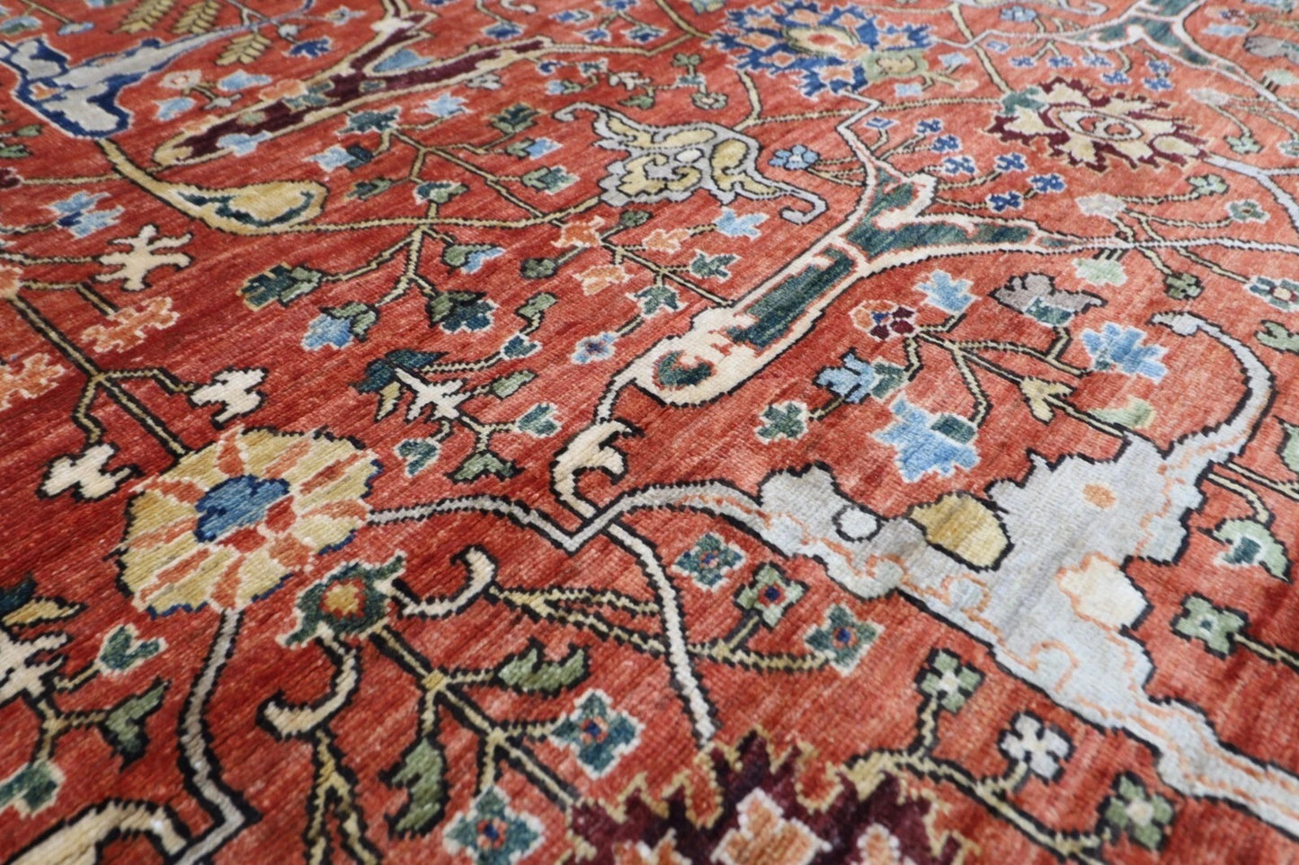 271 x 363 cm | Bidjar Afghan Tribal Hand Knotted Carpet