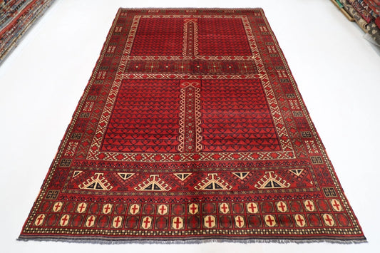 202 x 290 cm | Maranoce Afghan Tribal Hand Knotted Carpet