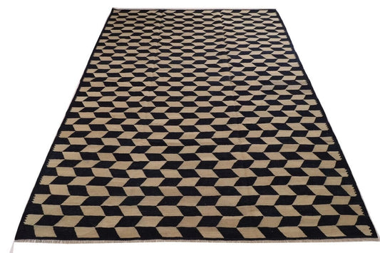 252 x 295 cm | Flat Weaved Afghan Tribal Hand Knotted Kilim