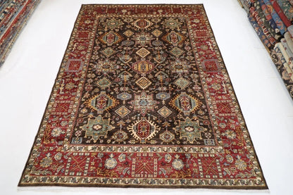 248 x 330 cm | Waziri Afghan Tribal Hand Knotted Carpet