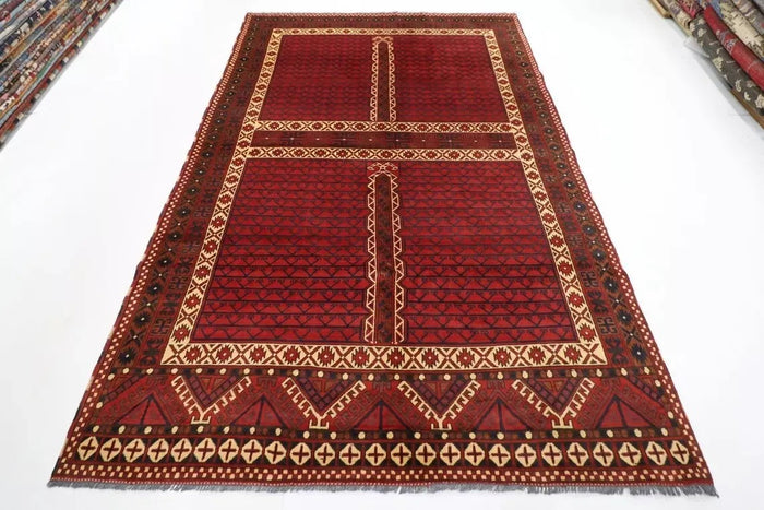 199 x 299 cm | Maranoce Afghan Tribal Hand Knotted Carpet