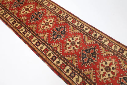 83 x 316 cm | Maranoce Afghan Tribal Hand Knotted Wool Runner