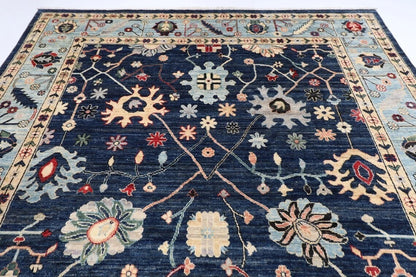 252 x 300 cm | Oushak Afghan Tribal Hand Knotted Carpet
