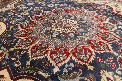 301 x 390 cm | Heriz Afghan Tribal Hand Knotted Carpet