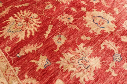 150 x 199 cm | Ziegler Tribal Hand Knotted Veg Dye Wool Carpet