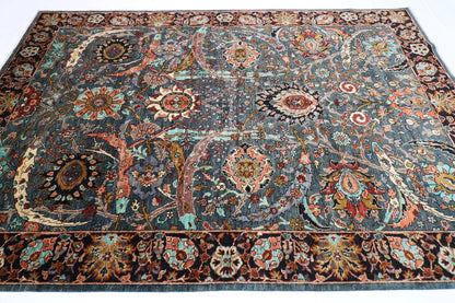 198 x 297 cm | Sickle leaf Afghan Tribal Hand Knotted Carpet