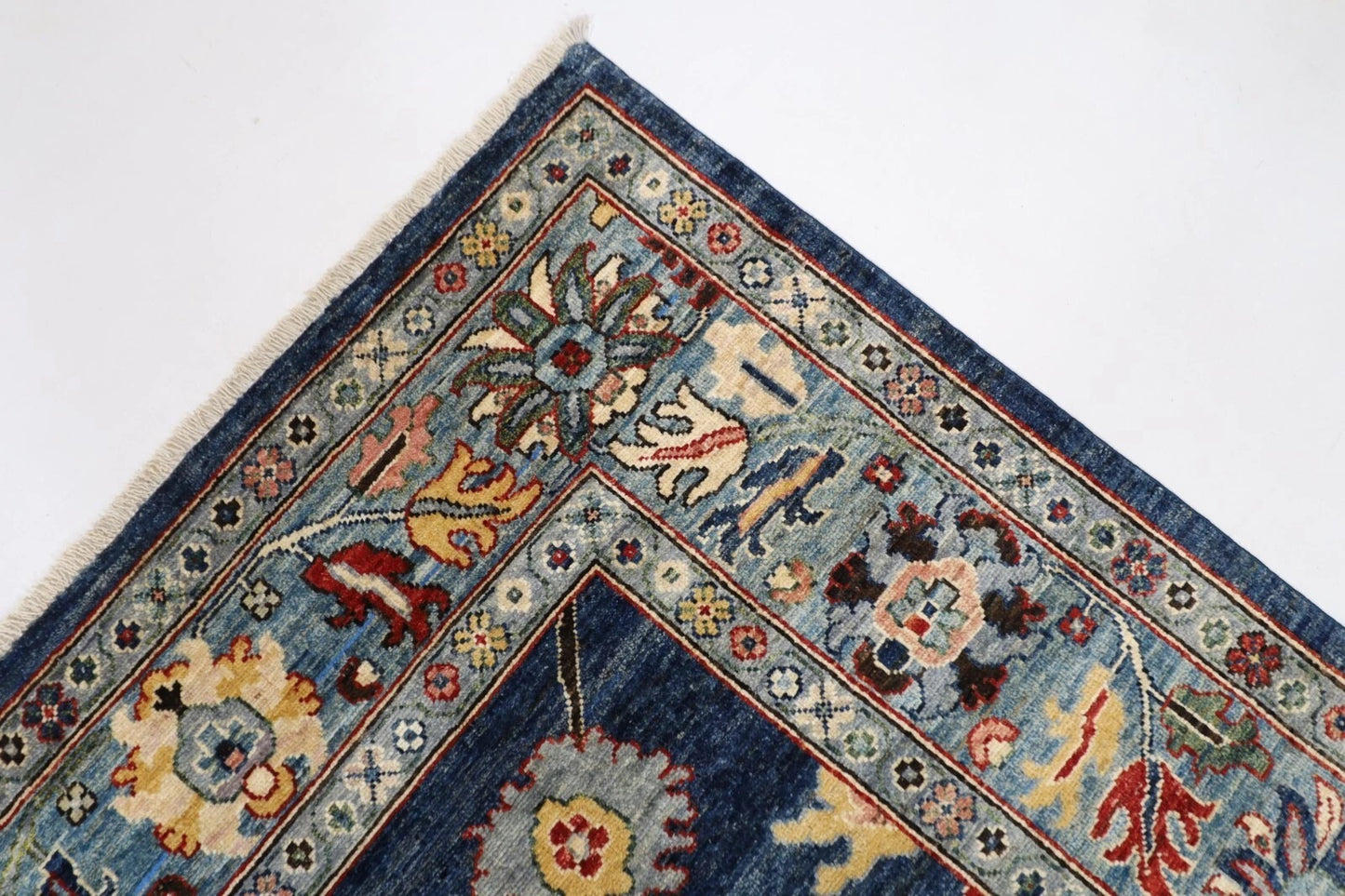 253 x 312 cm | Oushak Afghan Tribal Hand Knotted Carpet