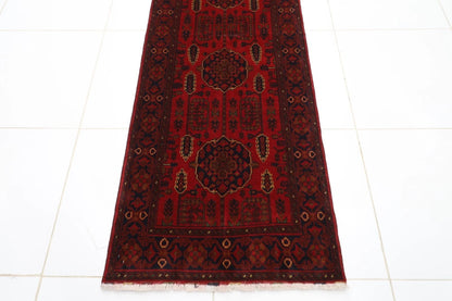 83 x 505 cm | Khal Mohammadi Afghan Tribal Hand Knotted Wool Runner