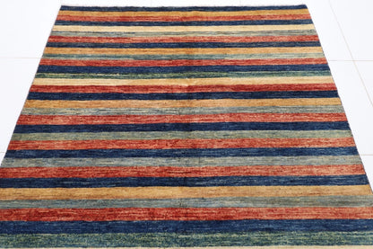 165 x 270 cm |  Gabbeh  Afghan Tribal Hand Knotted Veg Dye Wool carpet