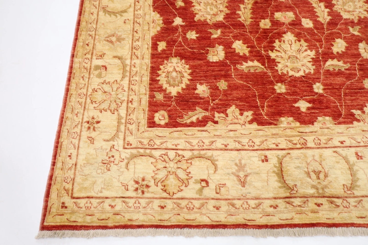 172 x 255 cm | Chobi Afghan Tribal Hand Knotted Veg Dye Wool Carpet