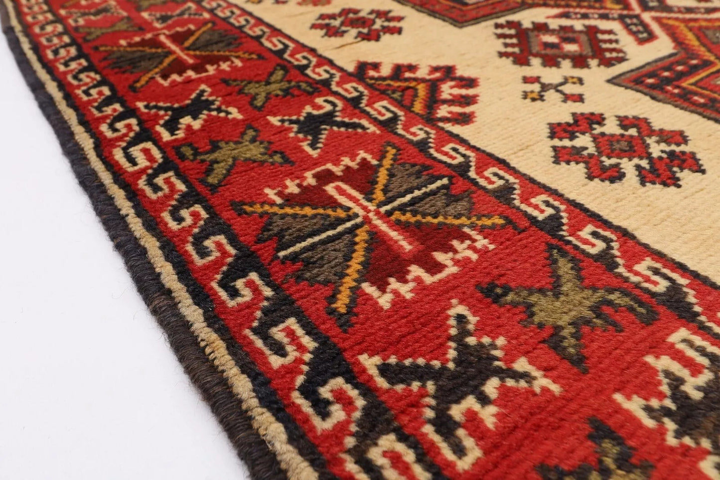90 x 273 cm | Maranoce Afghan Tribal Hand Knotted Wool Runner