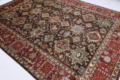 248 x 330 cm | Waziri Afghan Tribal Hand Knotted Carpet