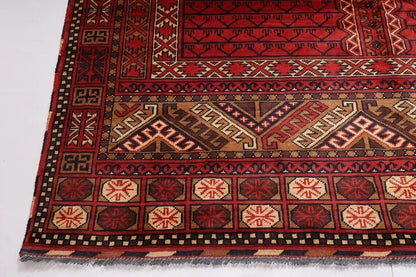 200 x 298 cm | Maranoce Afghan Tribal Hand Knotted Carpet