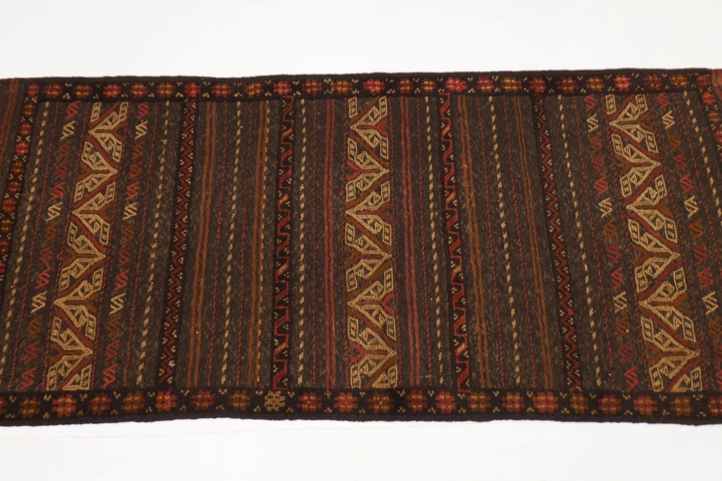 68 x 172 cm | Kilim Afghan Tribal Hand Knotted Wool Runner