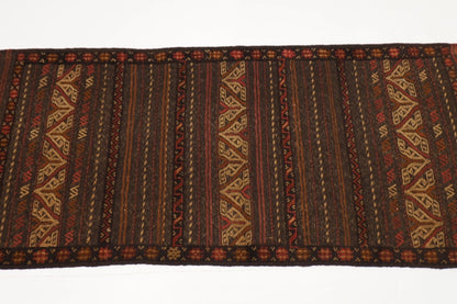 68 x 172 cm | Kilim Afghan Tribal Hand Knotted Wool Runner