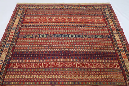 192 x 298 cm | Flat Weaved Kilim Tribal Hand Knotted Carpet