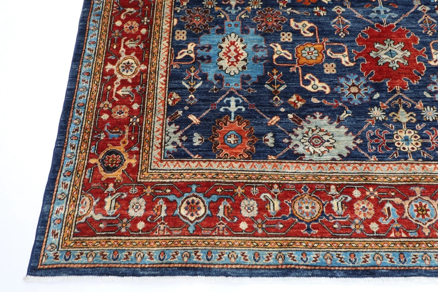 243 x 289 cm | Aryana Afghan Tribal Hand Knotted Carpet