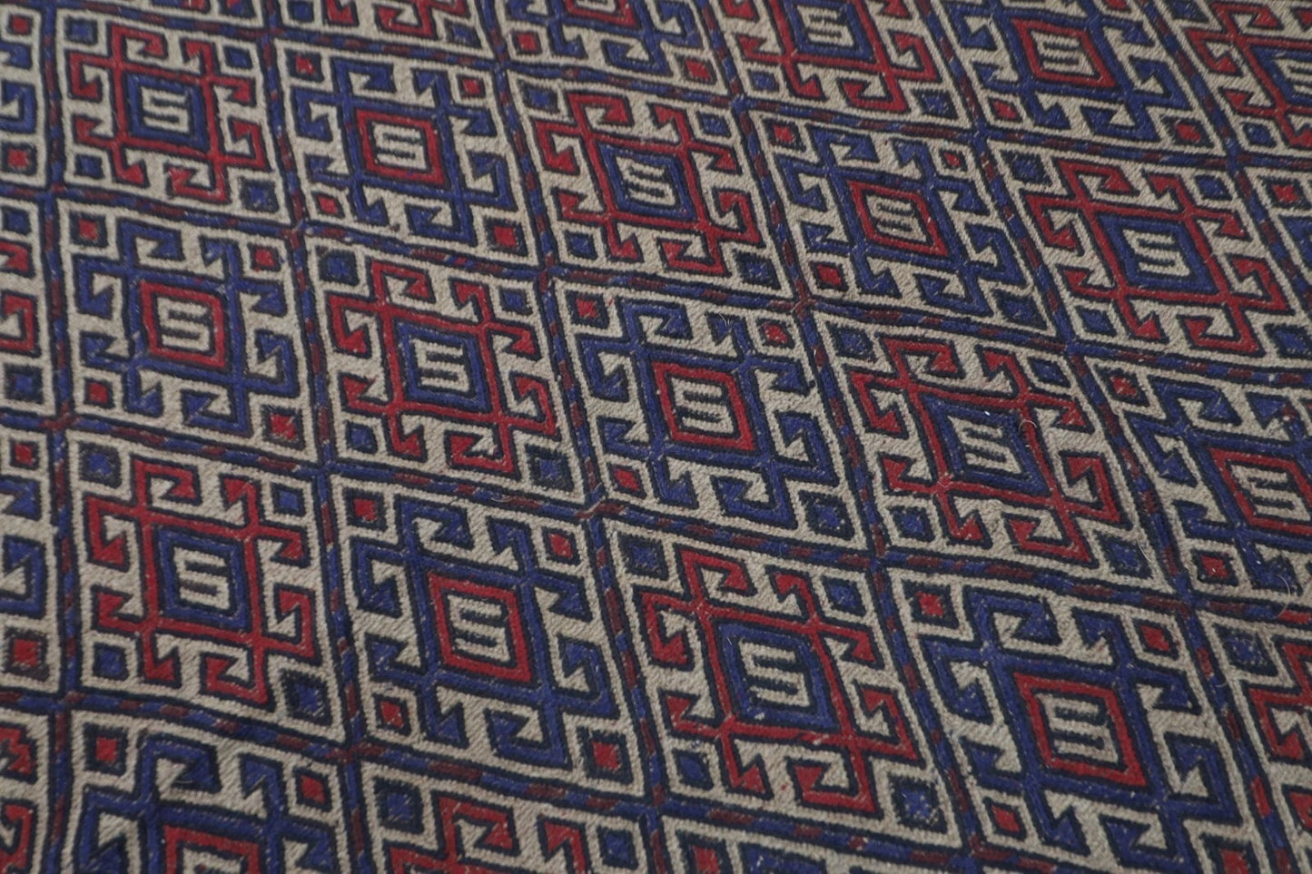 200 x 270 cm | Flat Weaved Kilim Afghan Tribal Hand Knotted Carpet