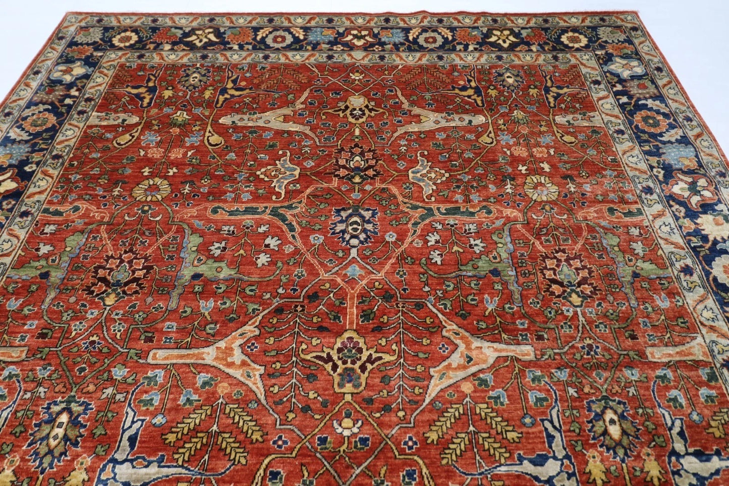 271 x 363 cm | Bidjar Afghan Tribal Hand Knotted Carpet