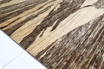 208 x 258 cm | Abstract Afghan Tribal Hand Knotted Carpet