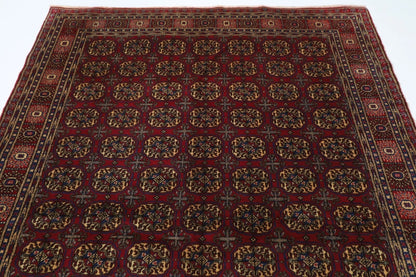 201 x 285 cm | Bokhara Tribal Hand Knotted Carpet