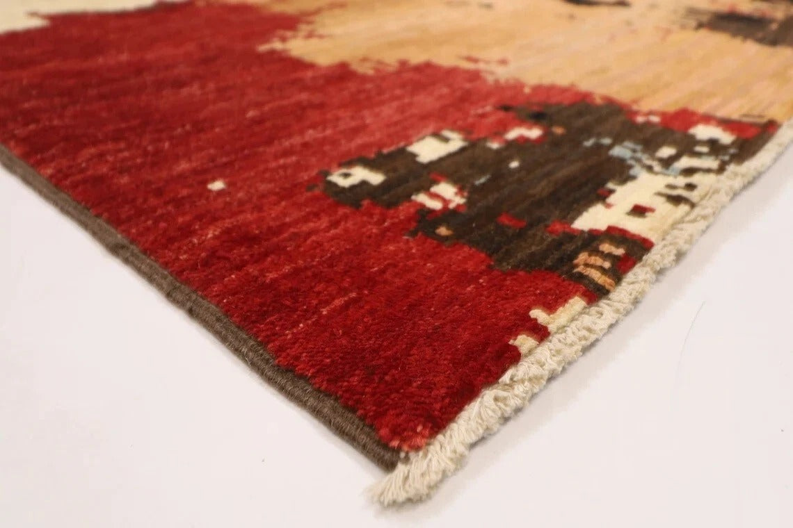 253 x 352 cm | Abstract Afghan Hand Knotted Carpet