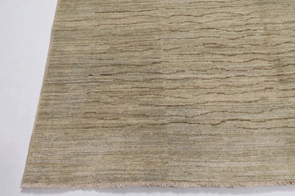 185 x 268 cm | Gabbeh Beige Afghan Tribal Hand Knotted Veg Dye Wool Carpet