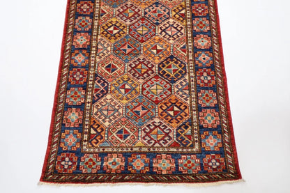 80 x 268 cm | Shawl Afghan Tribal Hand Knotted Wool Runner