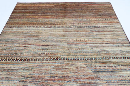 202 x 293 cm | Gabbeh Afghan Tribal Hand Knotted Carpet