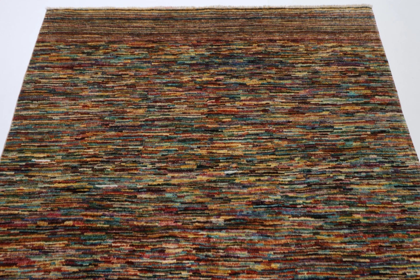 149 x 195 cm | Gabbeh Afghan Tribal Hand Knotted Veg Dye Wool carpet