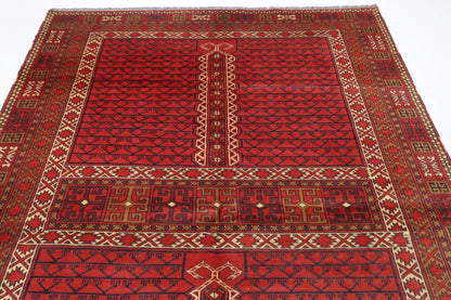 204 x 294 cm | Maranoce Afghan Tribal Hand Knotted Carpet