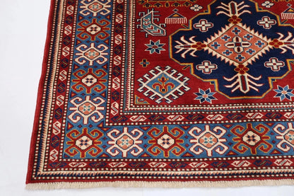 127 x 173 cm | Shirvan Afghan Tribal Hand Knotted Veg Dye Wool carpet