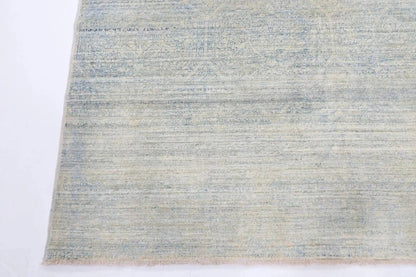 162 x 293 cm | Gabbeh Blue Afghan Tribal Hand Knotted Veg Dye Wool Carpet