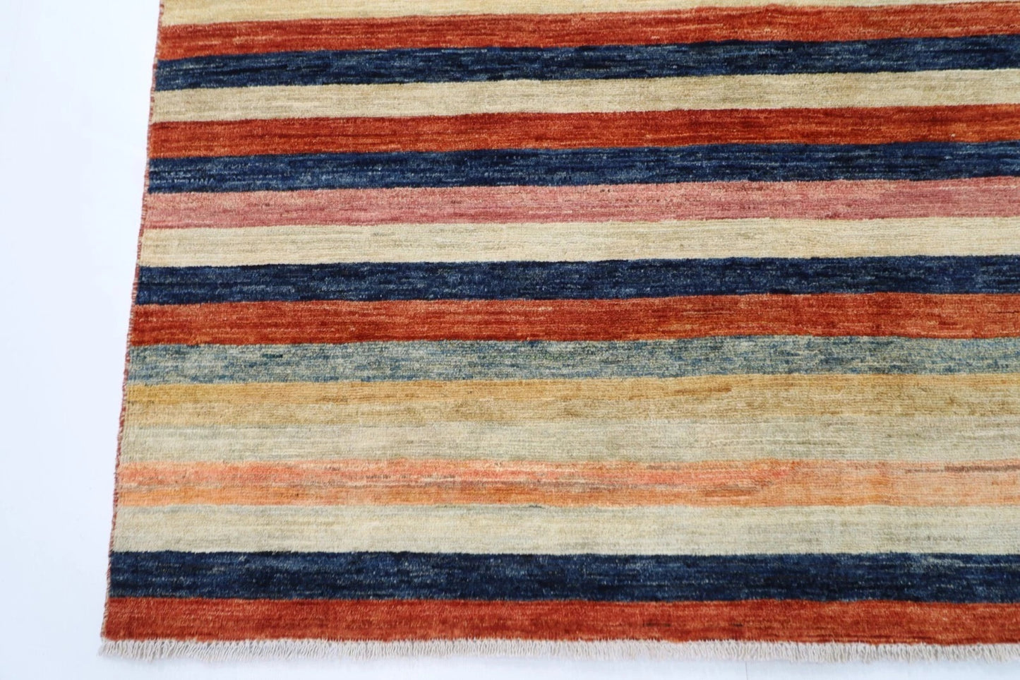 167 x 240 cm | Gabbeh Afghan Tribal Hand Knotted Veg Dye Wool Carpet