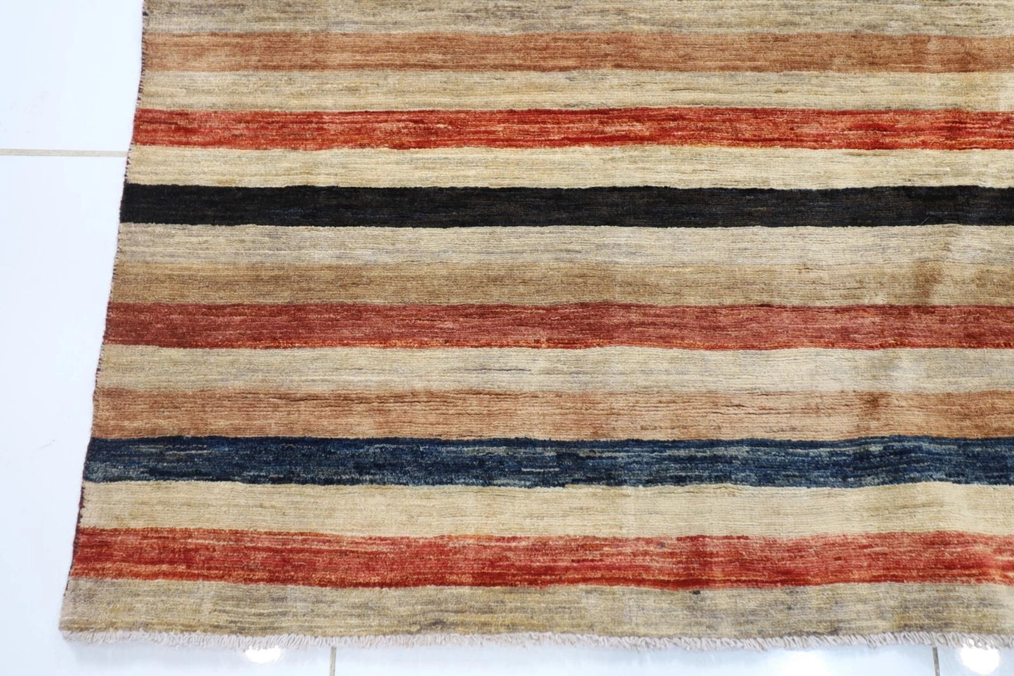 198 x 296 cm | Gabbeh Afghan Tribal Hand Knotted Carpet