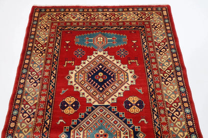 116 x 200 cm | Shirvan Afghan Tribal Hand Knotted Veg Dye Wool carpet