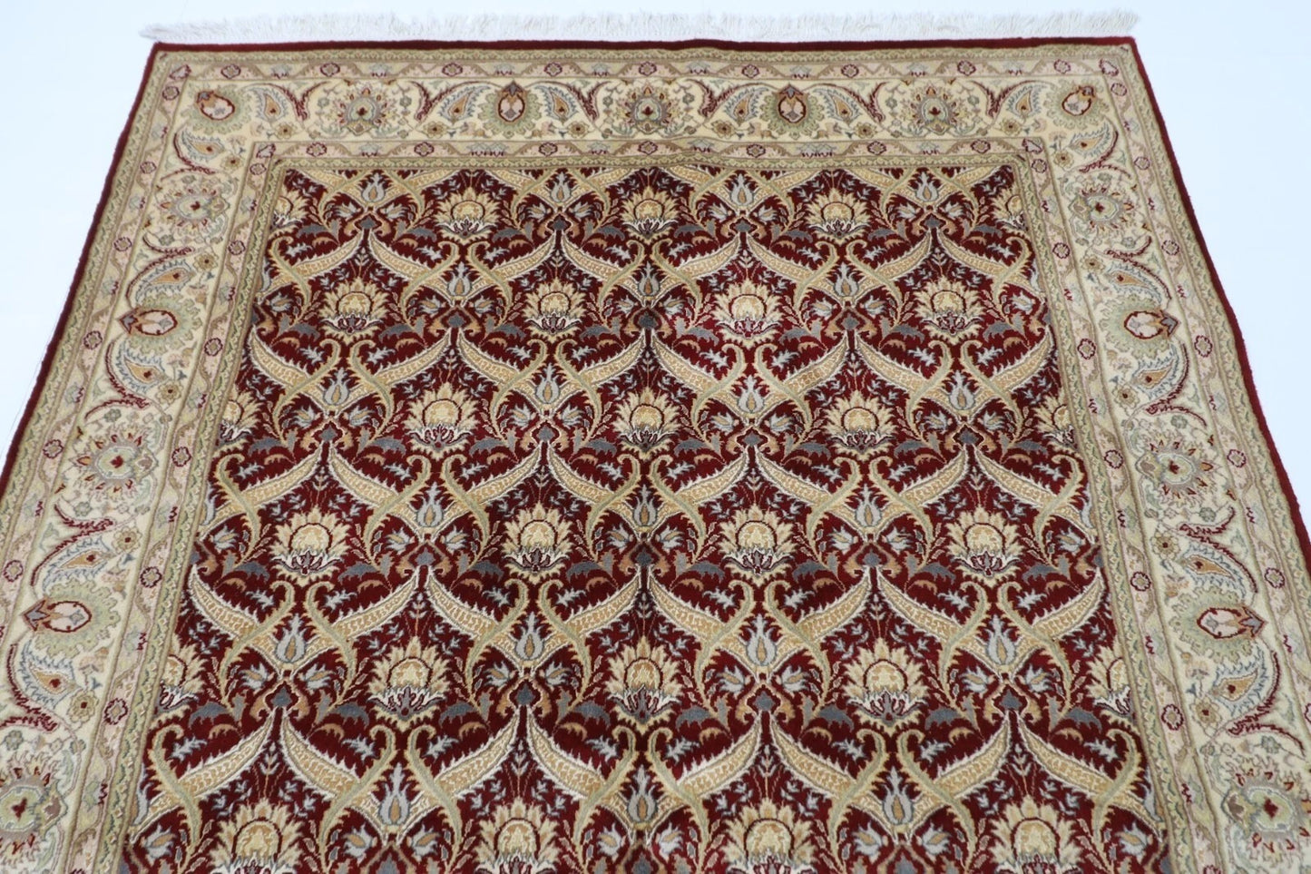 170 x 249 cm | Afghan Tribal Hand Knotted Veg Dye Wool Carpet